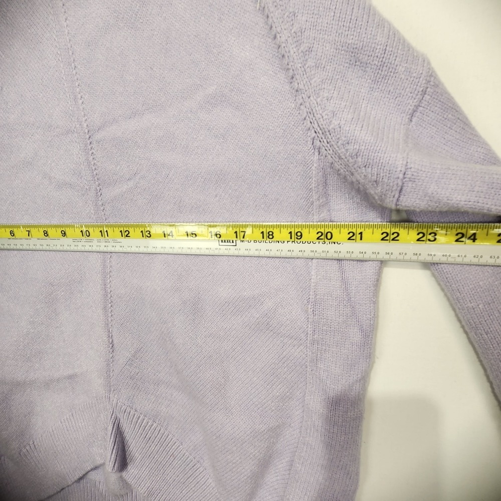 Maeve By Anthropologie Women's Lilac Casual Cozy Sweater Size L - Picture 8 of 10
